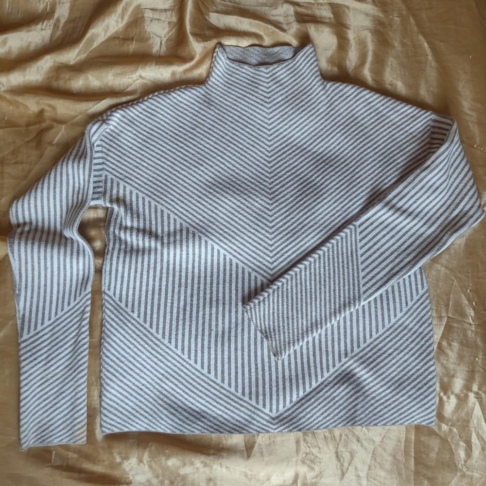 Barbie Mock Neck Pullover Turtleneck
